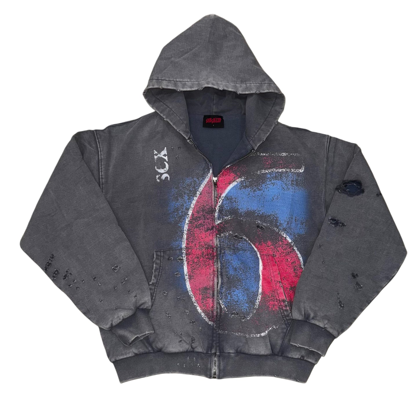 SEX6 Thraxed Zip Up