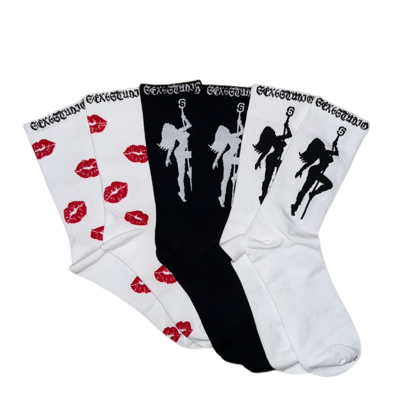 SEX6 SOCKS(3 pack)