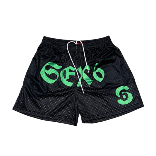 MESH SHORTS (green)