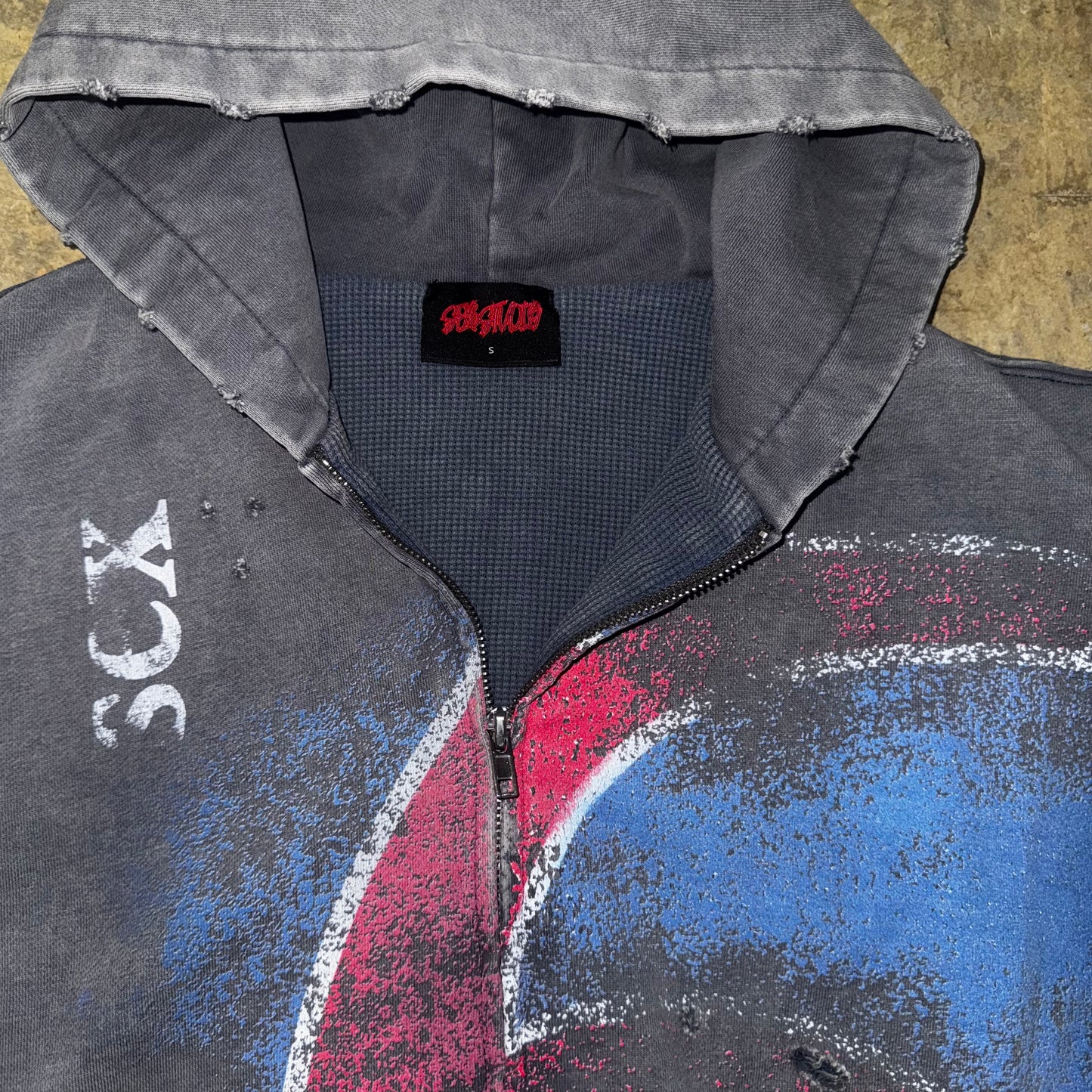 SEX6 Thraxed Zip Up